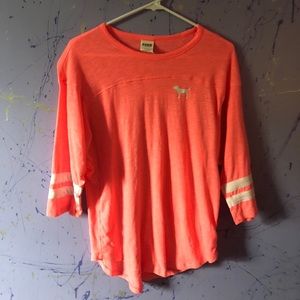 Pink PINK Victoria’s Secret 3/4 sleeve shirt